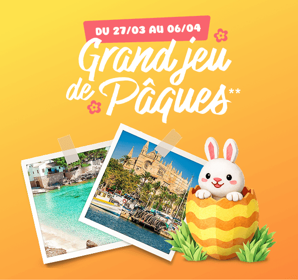 Illustration de l'article : Pâques débarque chez Chronodrive ! Un voyage et plein de cadeaux à gagner