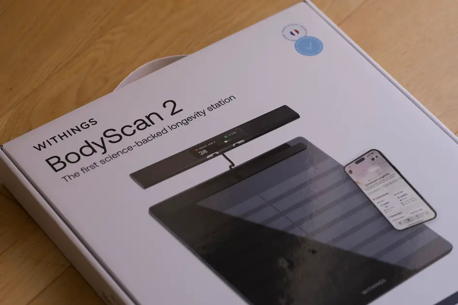 Withings BodyScan 2 - déballage