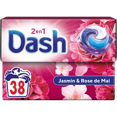 Boîte de lessive en dosettes Dash 2en1 PODS