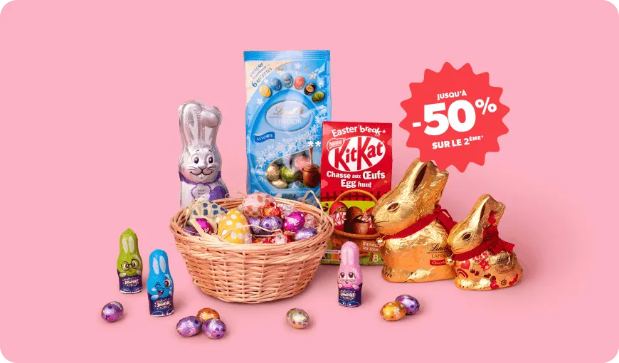 Chronodrive : jusqu'à 20€ offerts pour Pâques avec ce code promo !