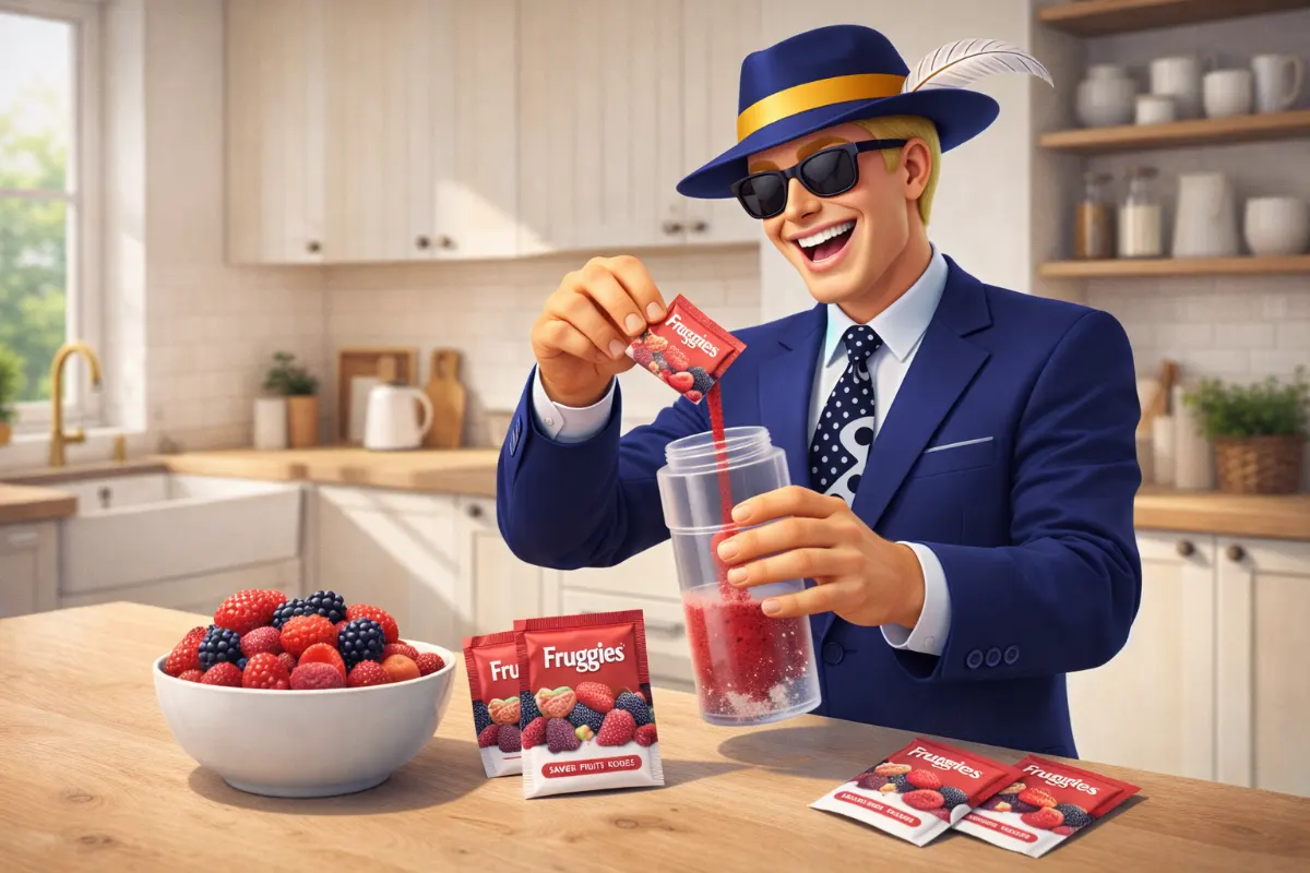J'ai testé pour vous : Fruggies, les smoothies lyophilisés vus dans QVEMA