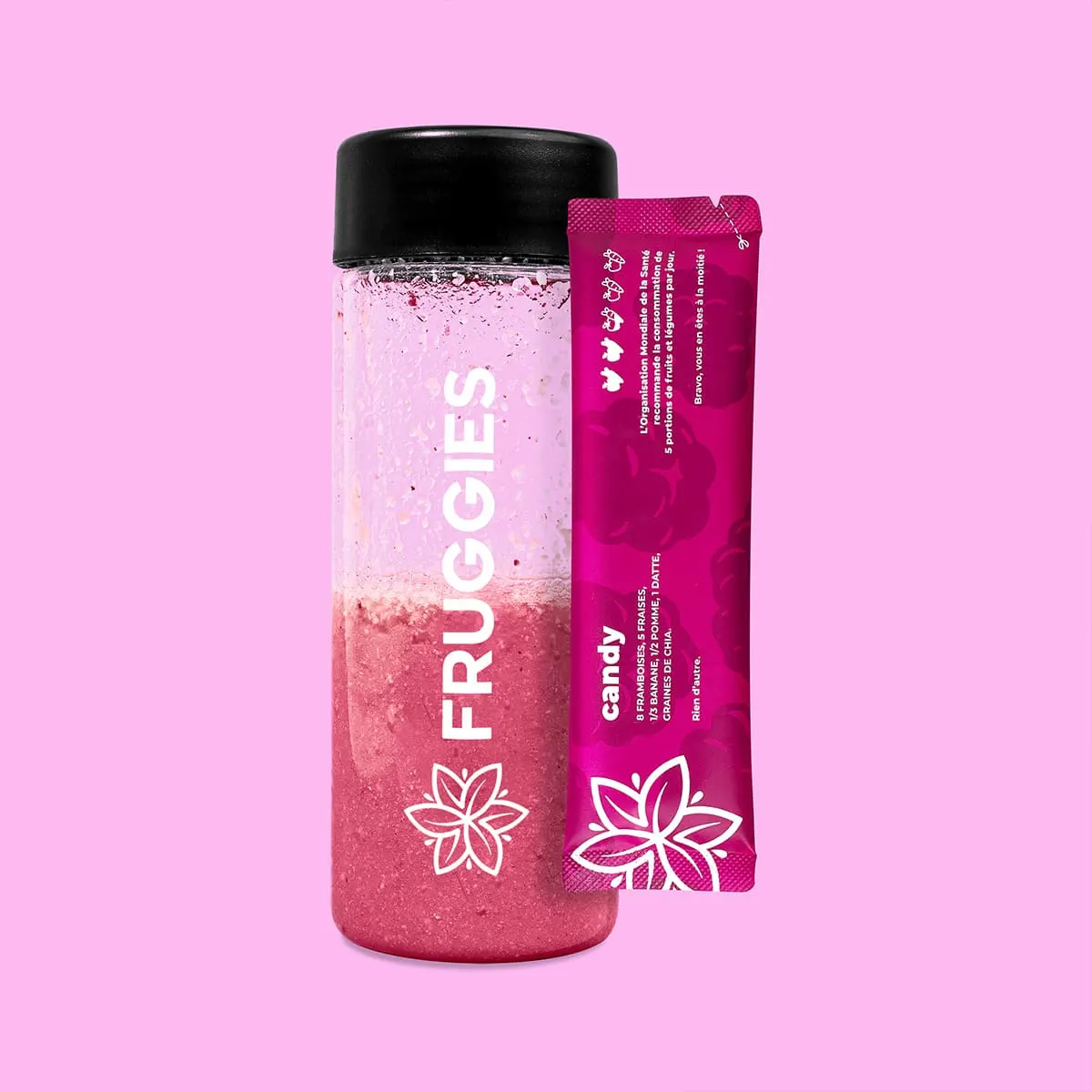 Fruggies : les smoothies lyophilisés vus dans QVEMA