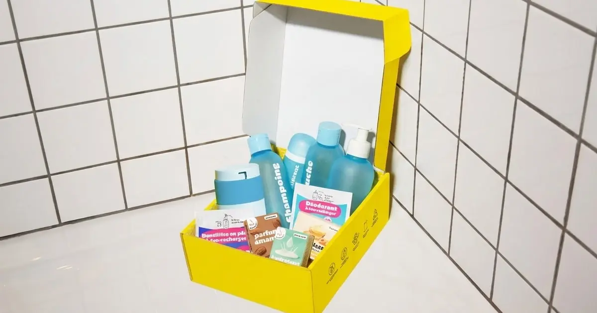 Capture d'écran de Découvrez vos produits de salle de bain à recharger - 900.care