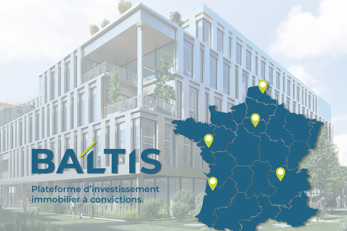 Capture d'écran de Baltis - Plateforme d’investissement rentable et sécurisée