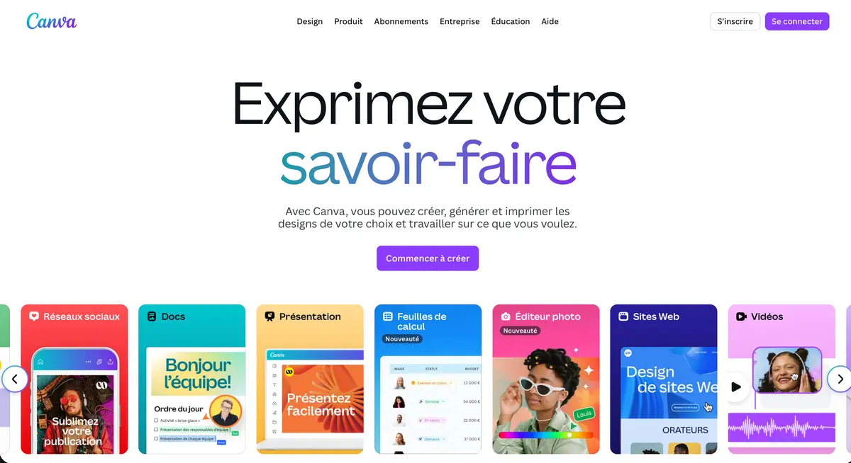 Capture d'écran 1 du programme de parrainage Canva
