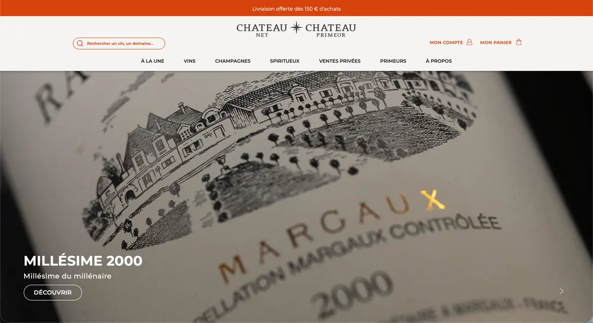Capture d'écran 1 du programme de parrainage Chateaunet