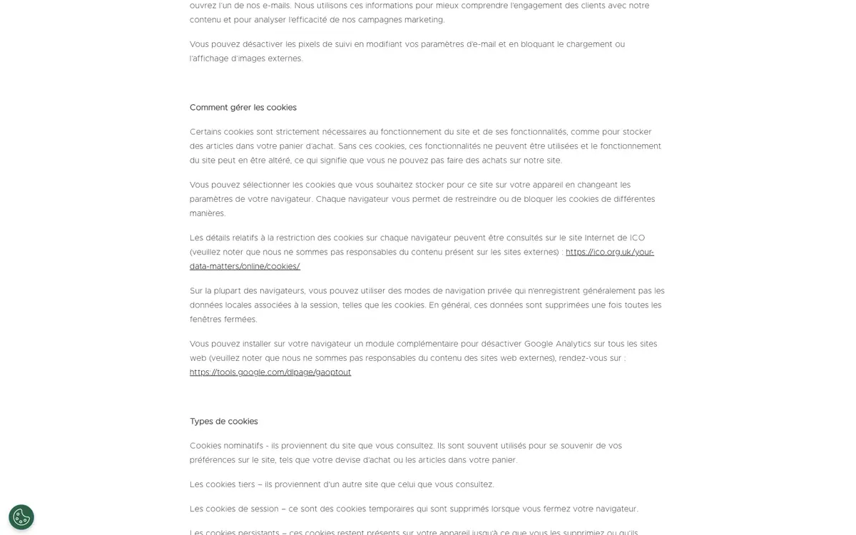 Aperçu du site officiel Christophe Robin