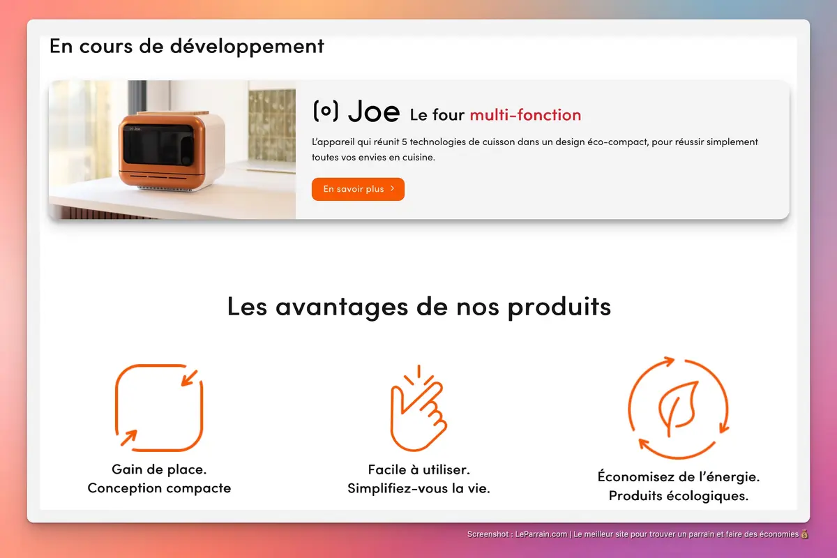 Capture d'écran 4 du programme de parrainage Daan Tech