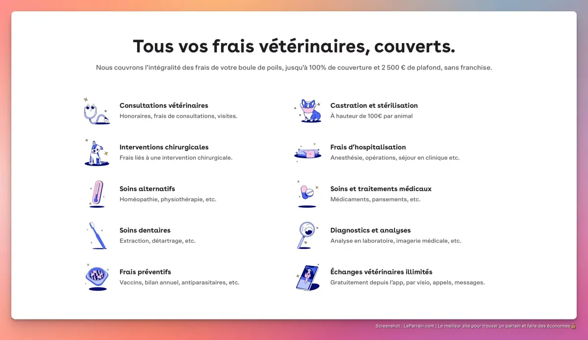 Capture d'écran 4 du programme de parrainage Dalma