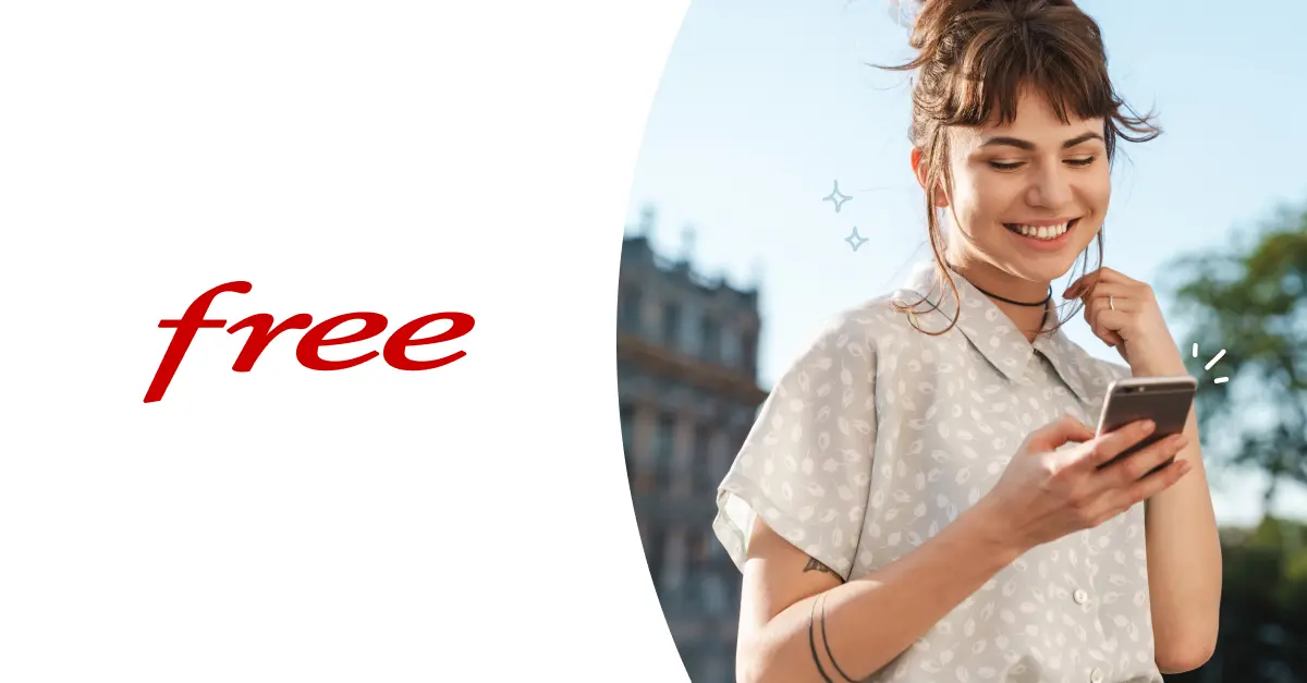 Capture d'écran de Free Mobile : offres mobiles 5G/4G, téléphones, sans engagement