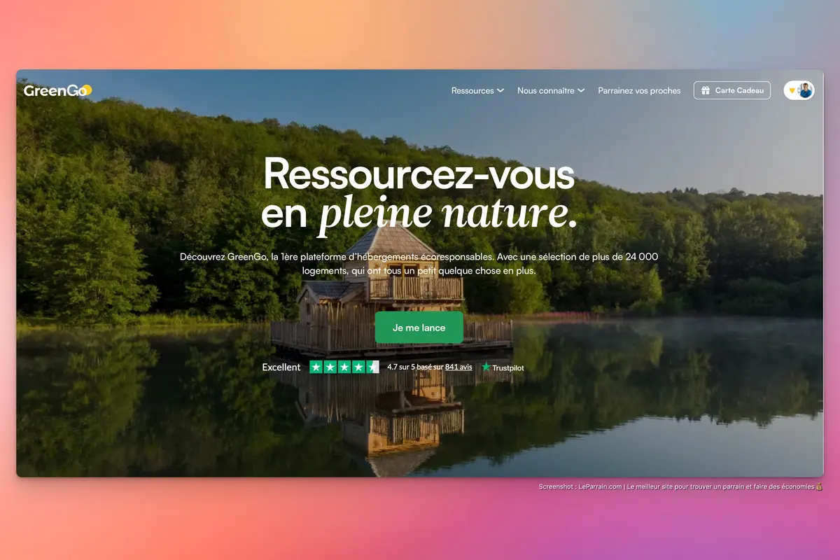 Capture d'écran 5 du programme de parrainage GreenGo