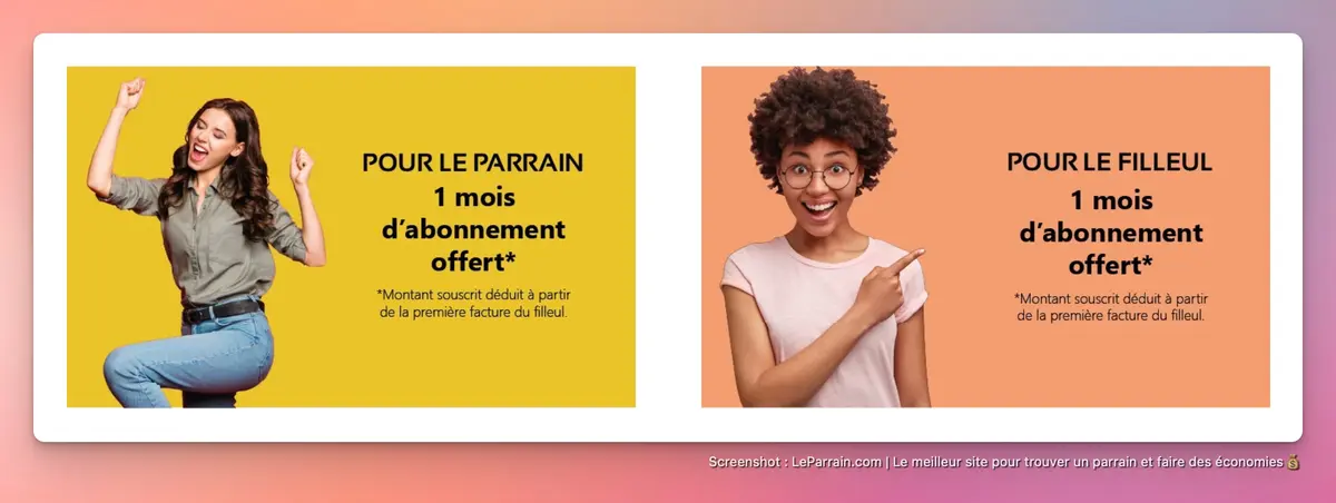 Capture d'écran 2 du programme de parrainage K-Net