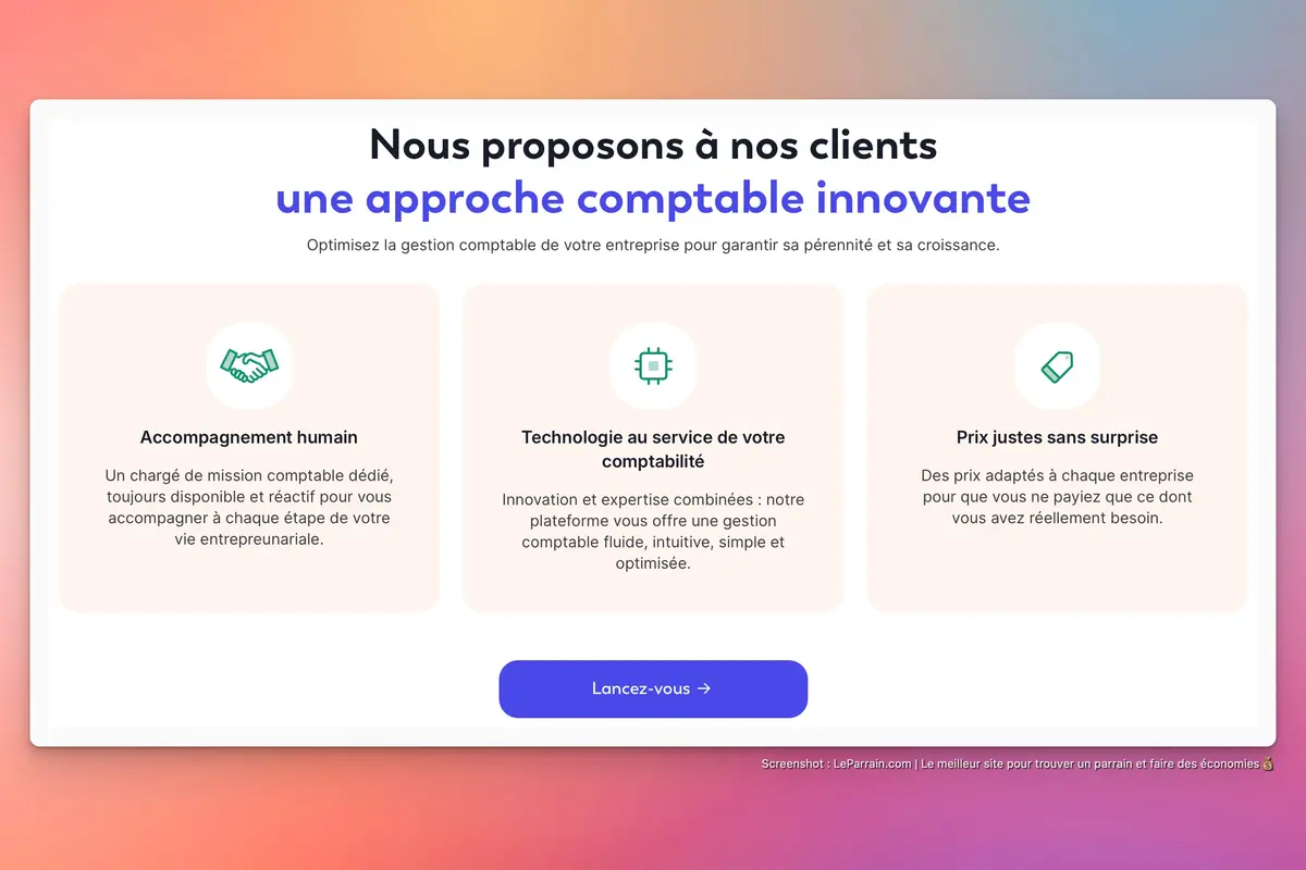 Capture d'écran 5 du programme de parrainage KeoBiz