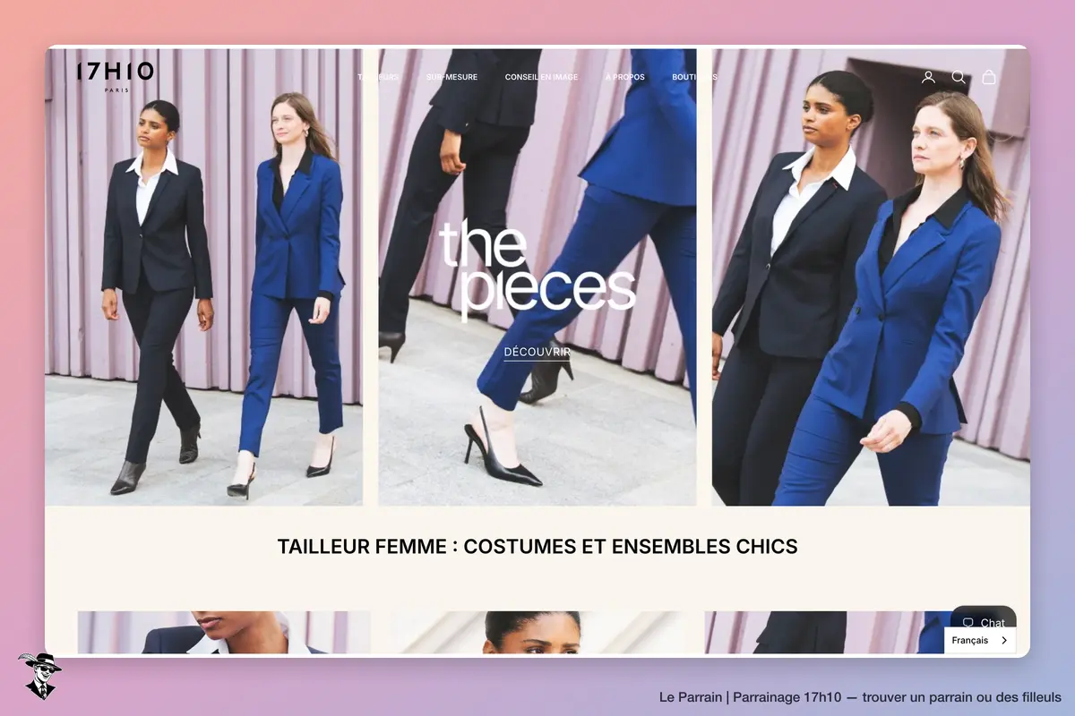 Page d'accueil de 17h10