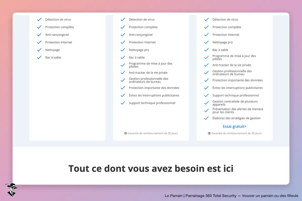 Capture d'écran de 360 Total Security