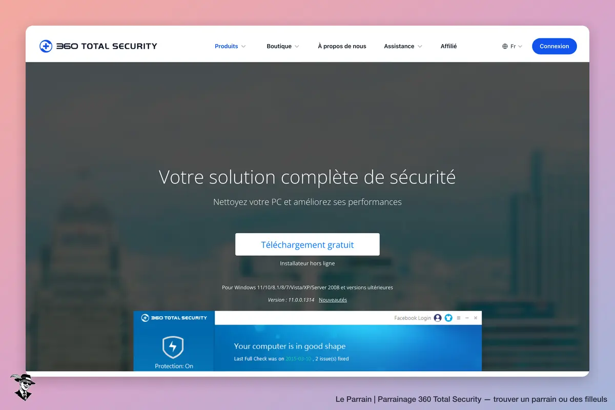 Capture d'écran de 360 Total Security