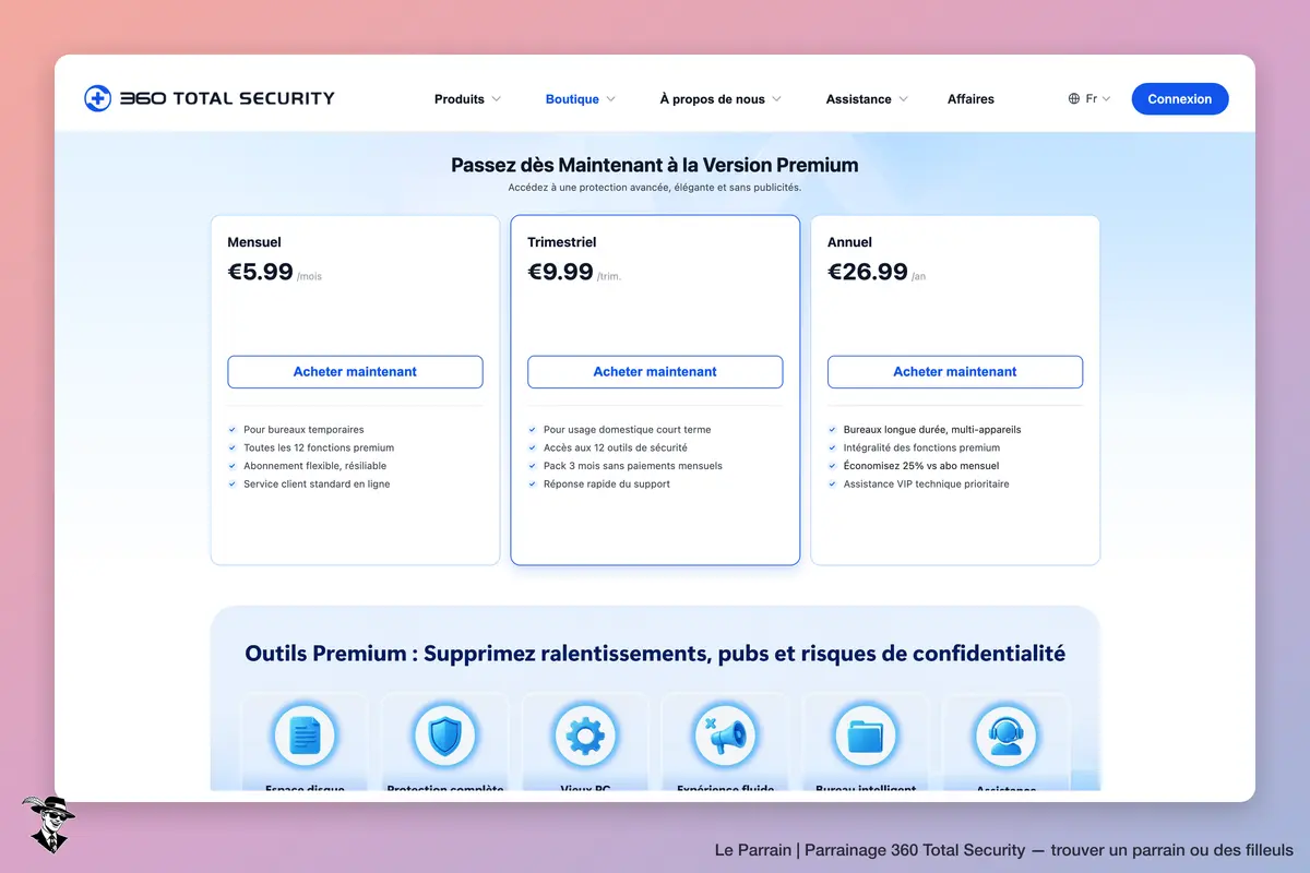 Capture d'écran de 360 Total Security
