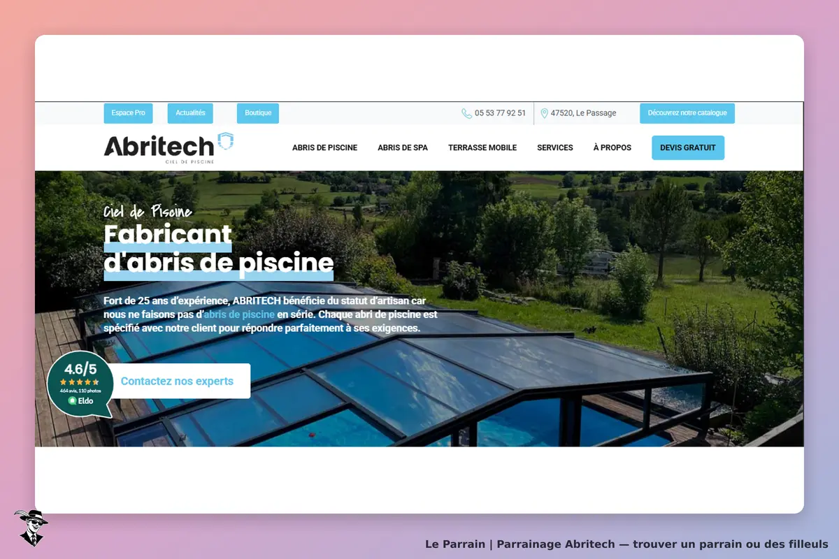 page oficiel