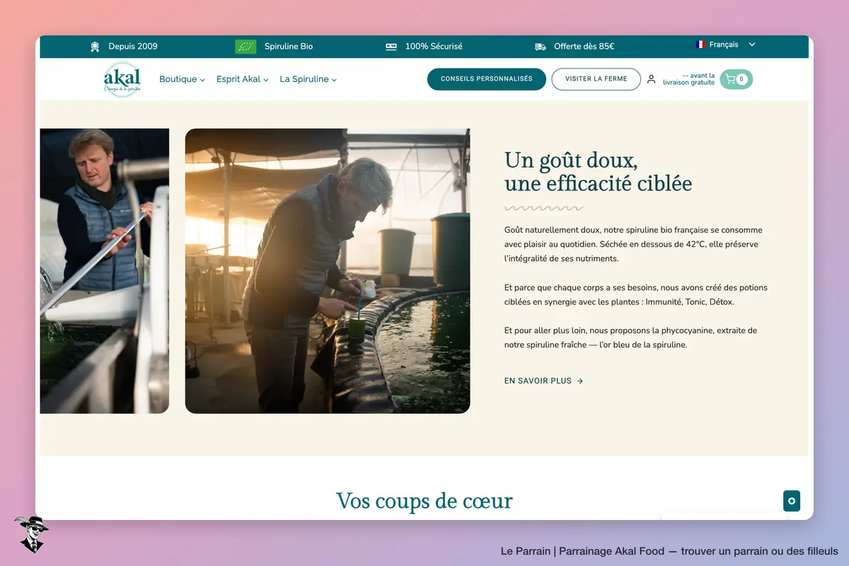 Capture d'écran de Akal Food
