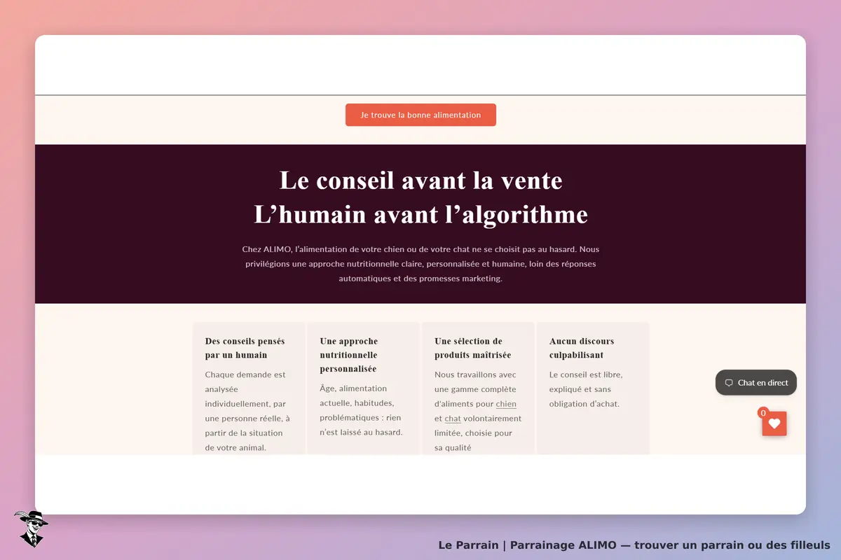 PAGE D'aaccueil
