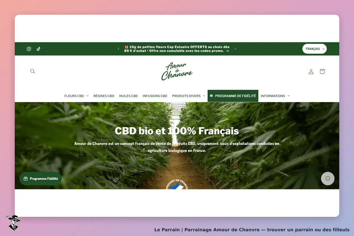PAGE D'accueil