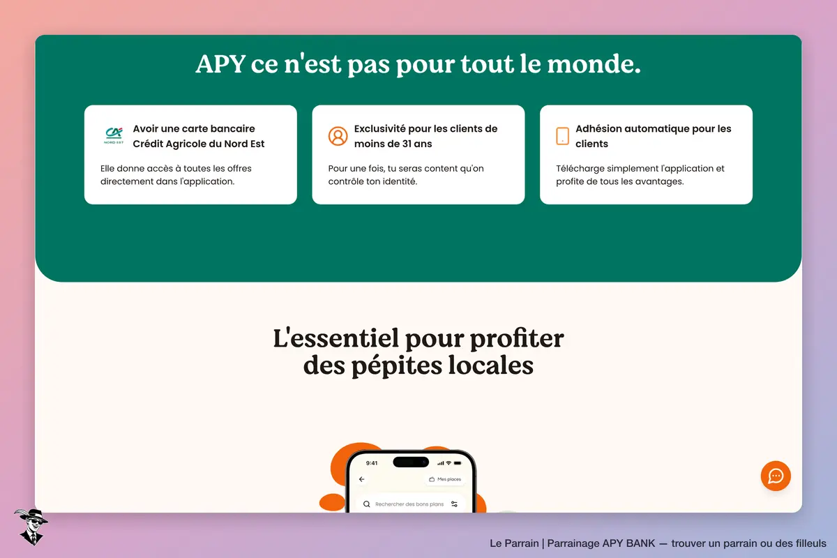 Capture d'écran de APY BANK