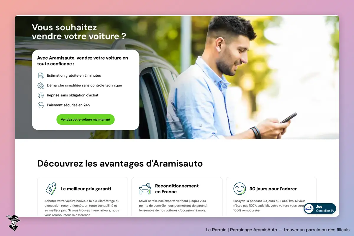 Capture d'écran de AramisAuto