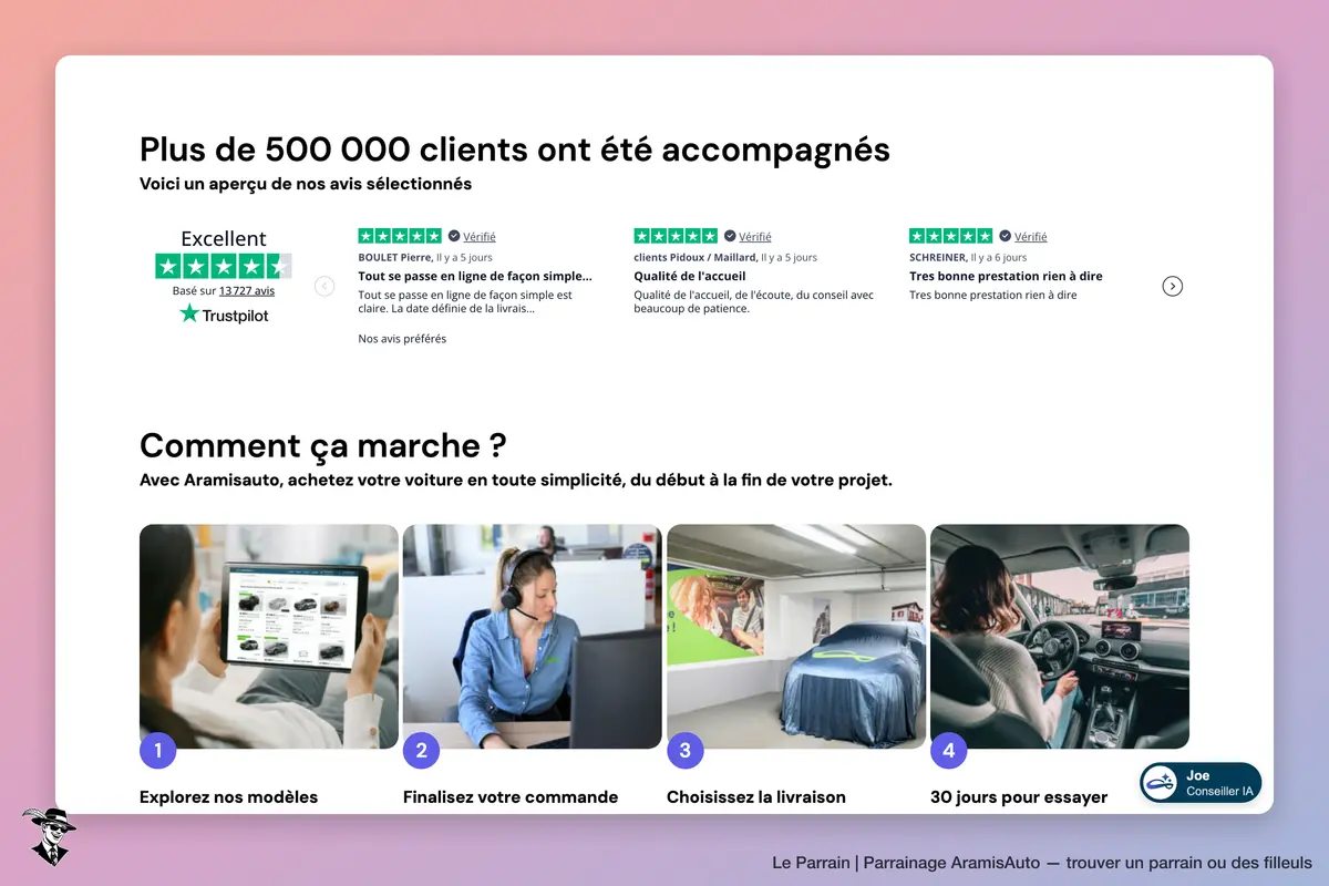 Capture d'écran de AramisAuto