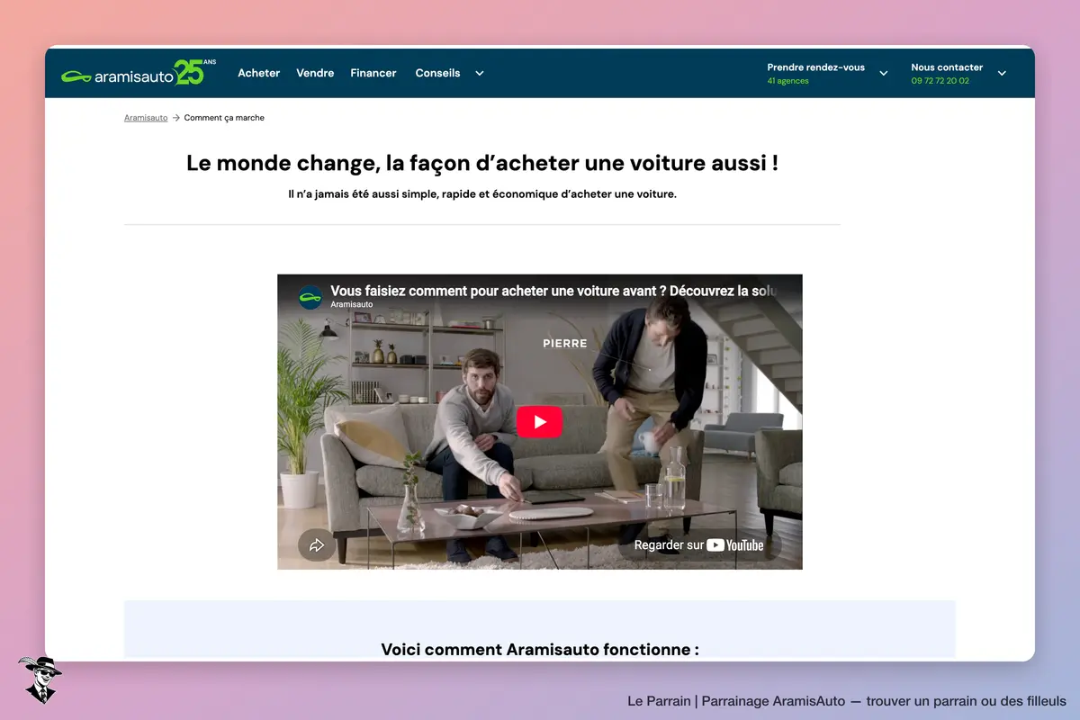 Capture d'écran de AramisAuto