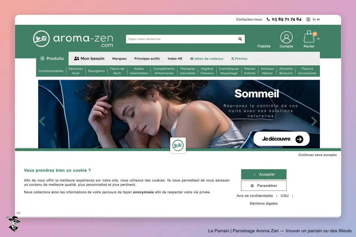 Capture d'écran de Aroma Zen