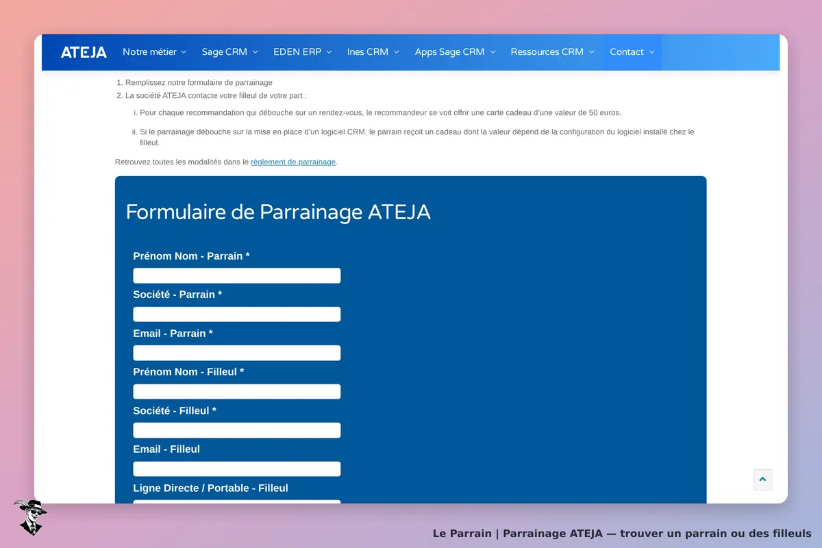 Capture d'écran de ATEJA