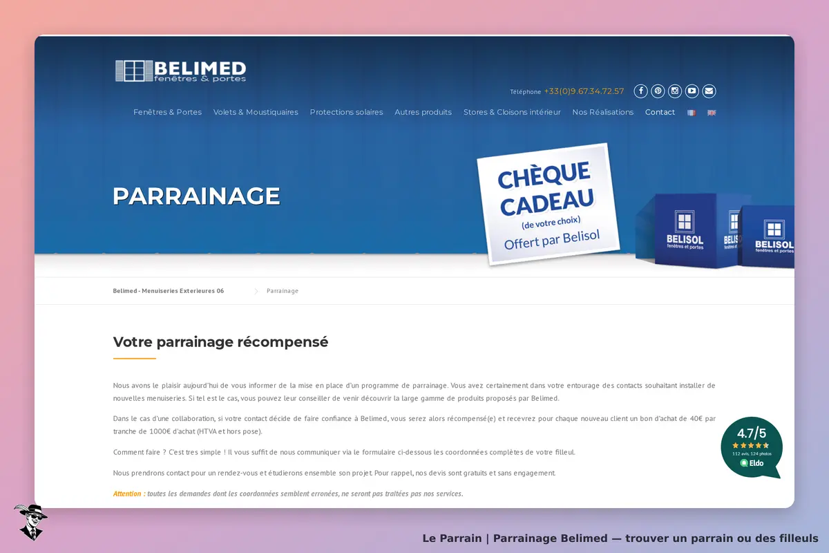 Capture d'écran de Belimed