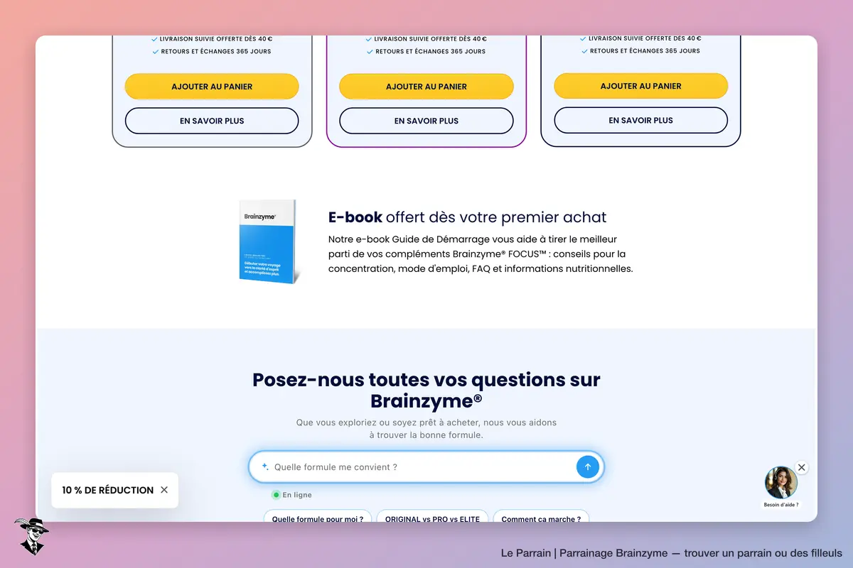 Capture d'écran de Brainzyme