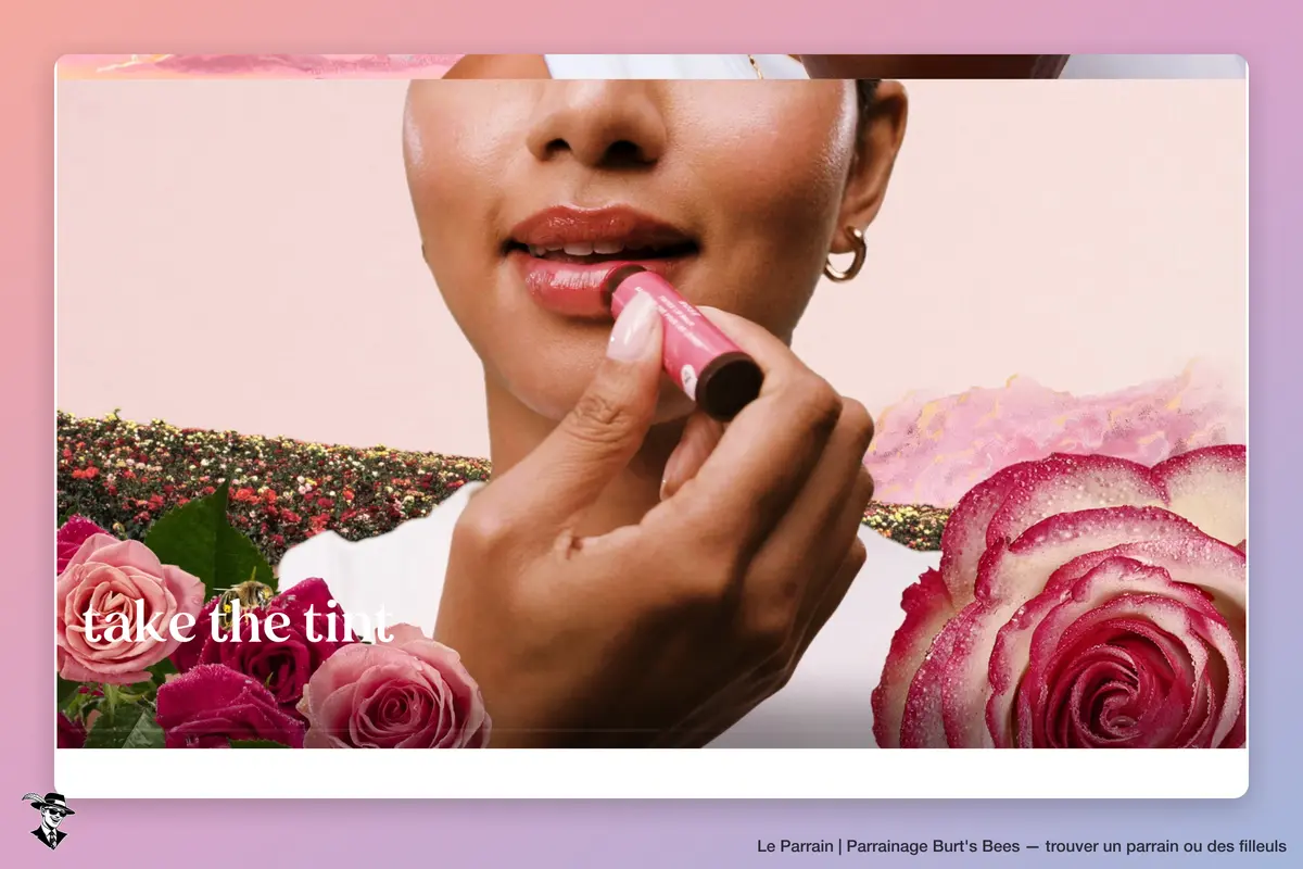 Capture d'écran de Burt's Bees
