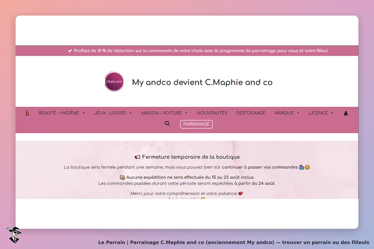 Page officielle