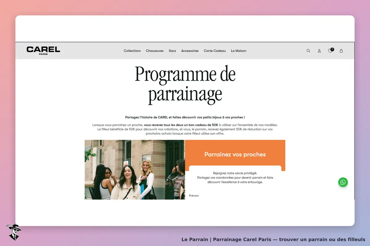progra:e parainage