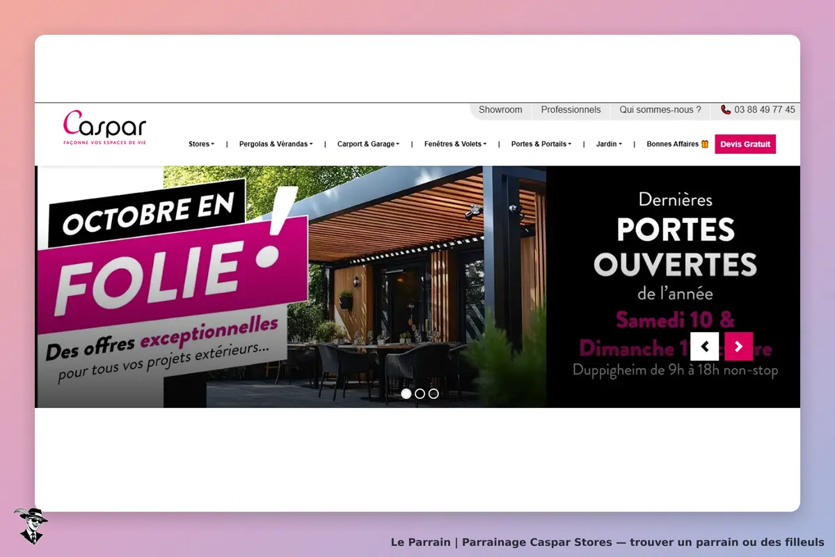 page oficiel