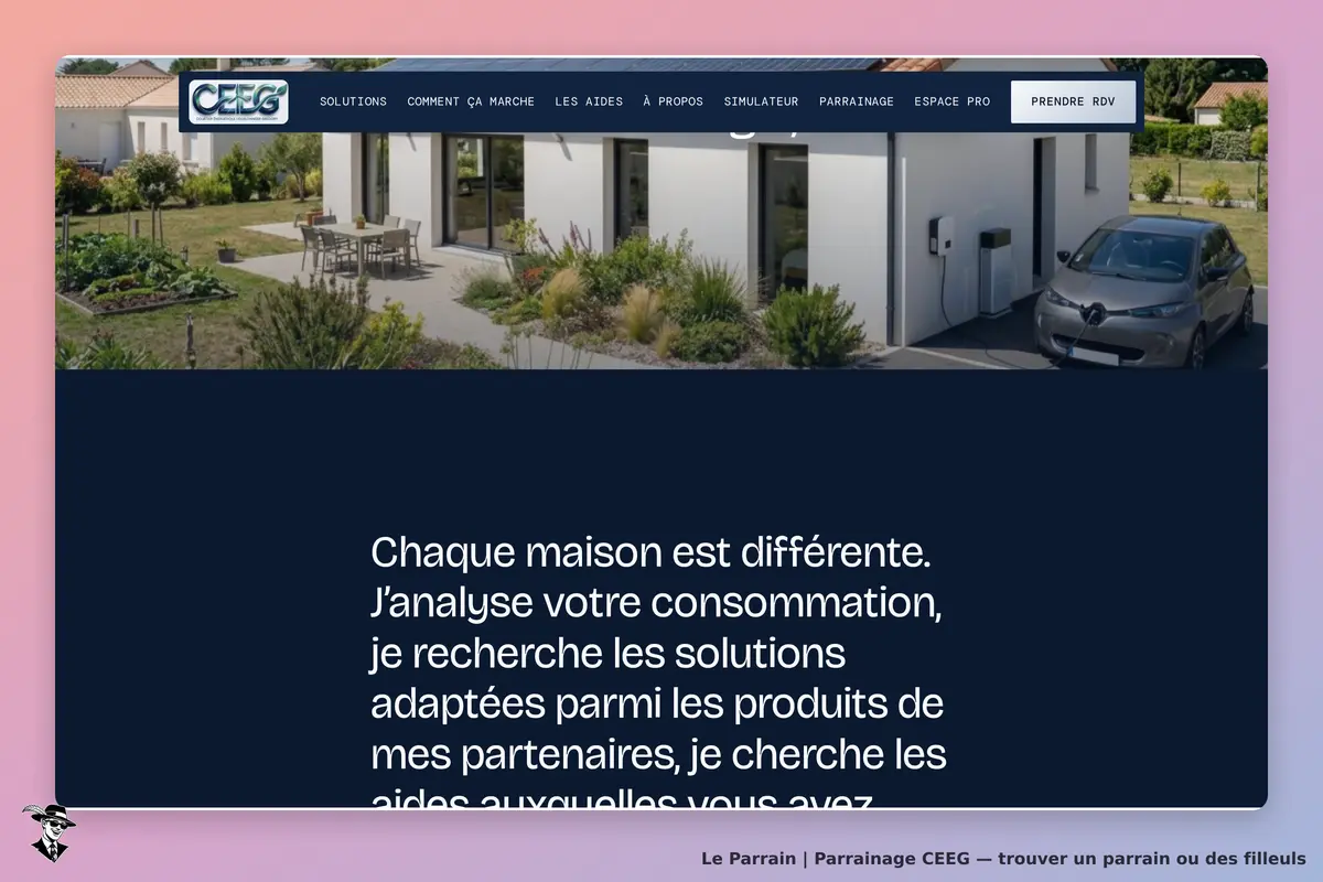 Capture d'écran de CEEG