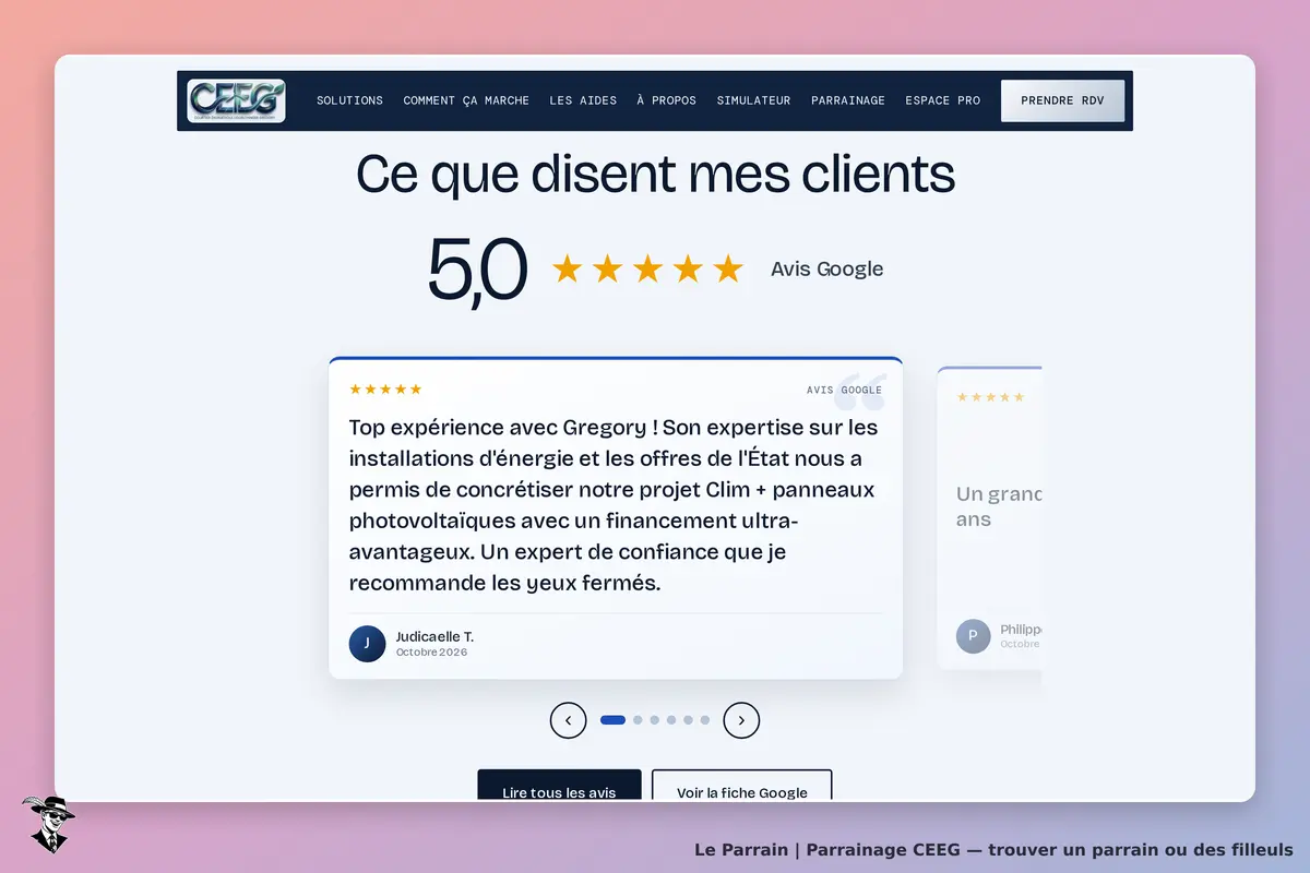 Capture d'écran de CEEG