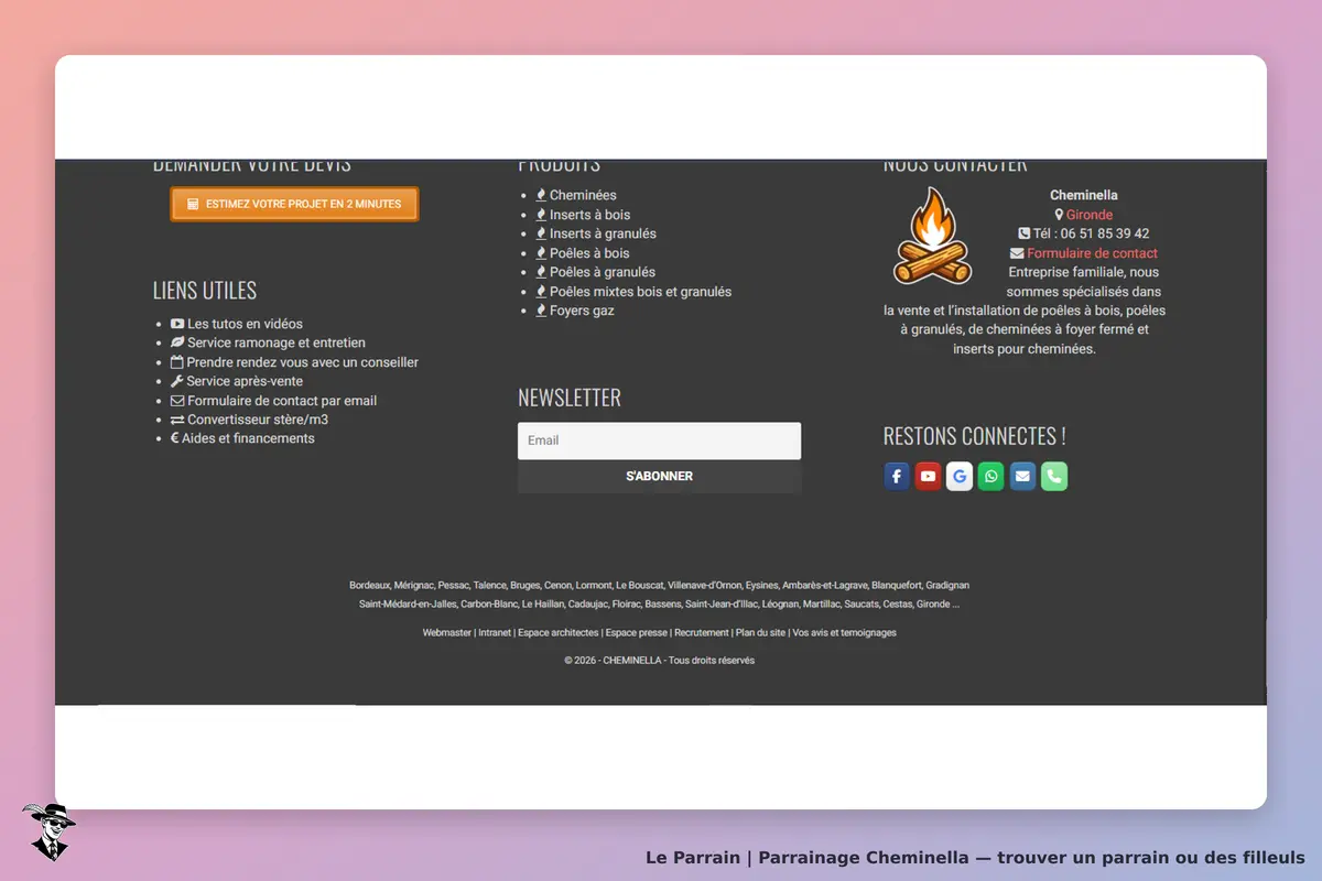 page officiel