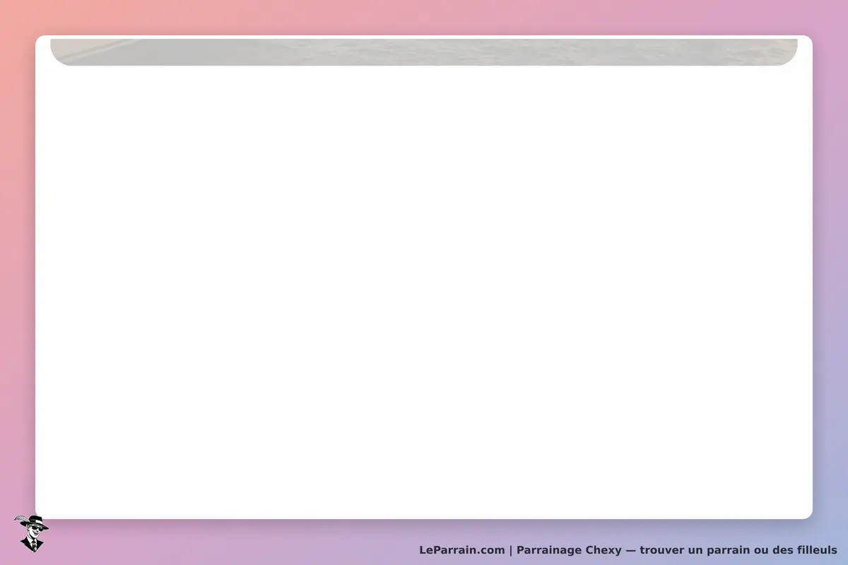 Chexy : page d'accueil avec un fond dégradé et un espace vide au centre