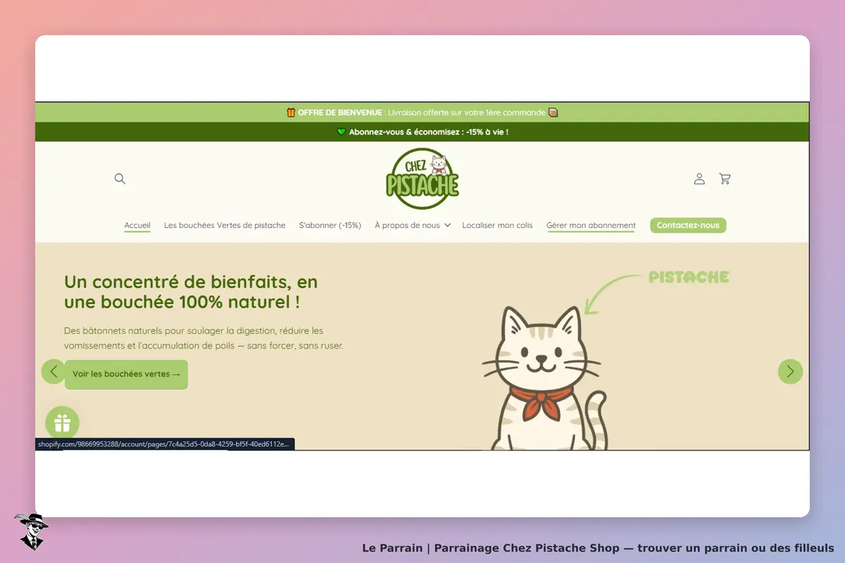 page oficiel
