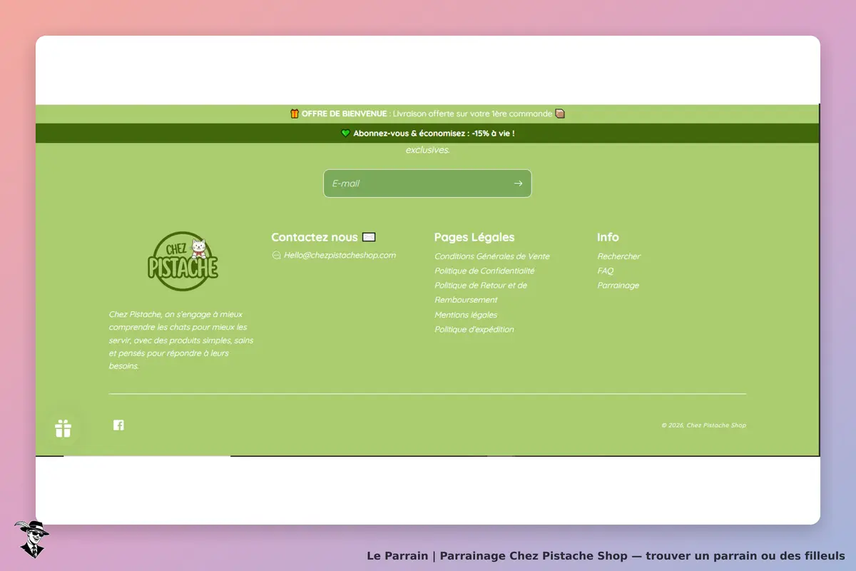page oficiel