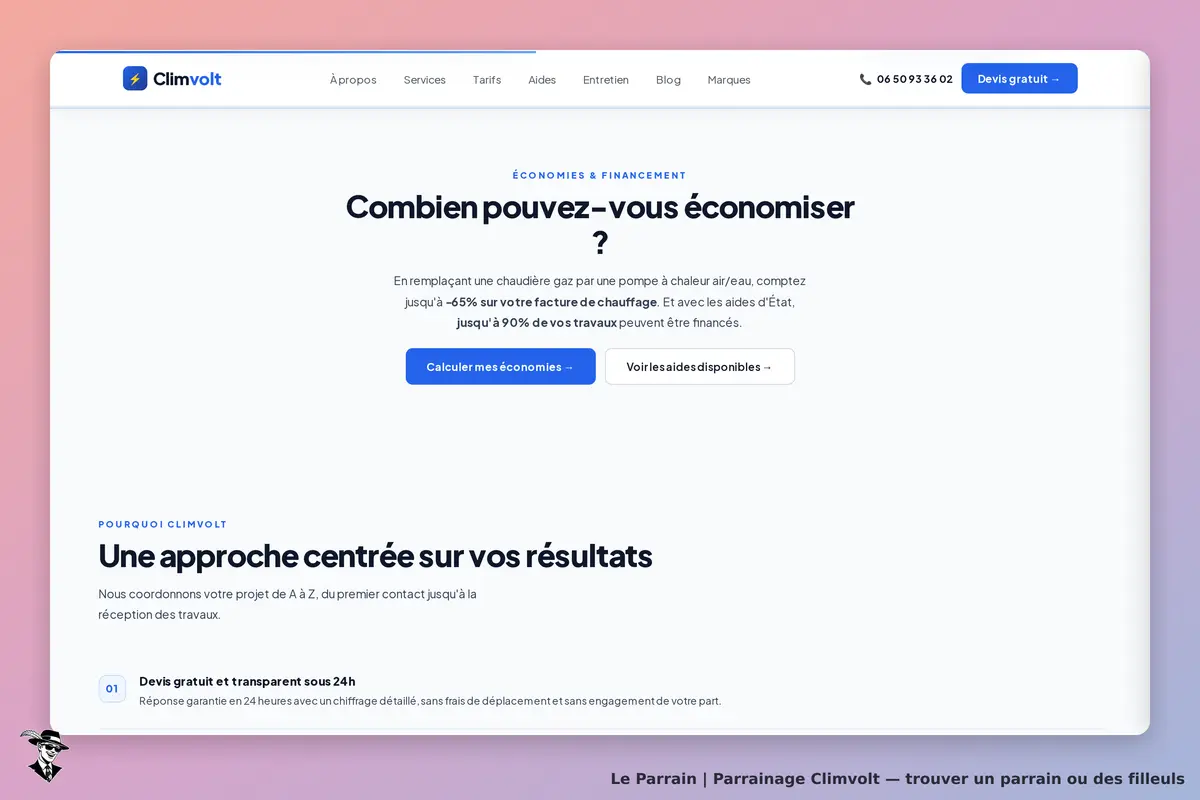 Capture d'écran de Climvolt