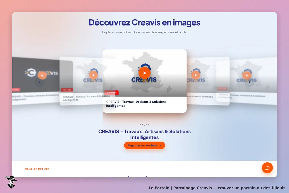 Capture d'écran de Creavis