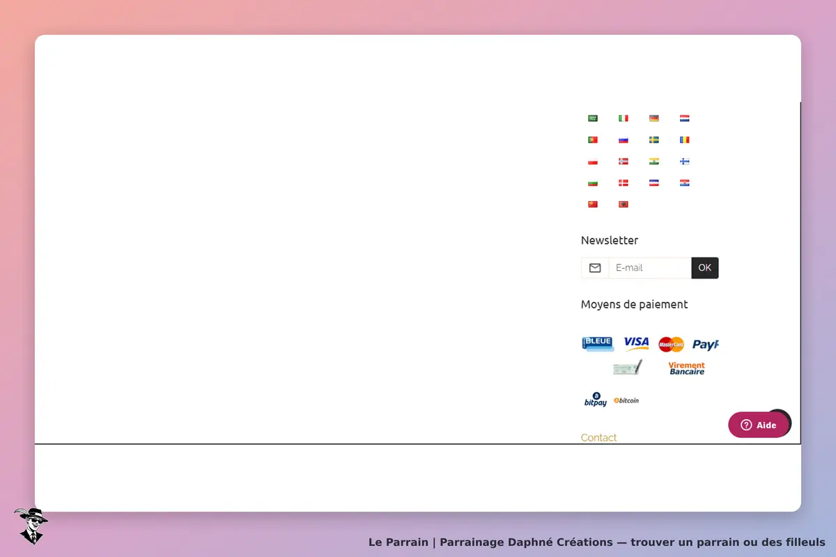 page oficiel