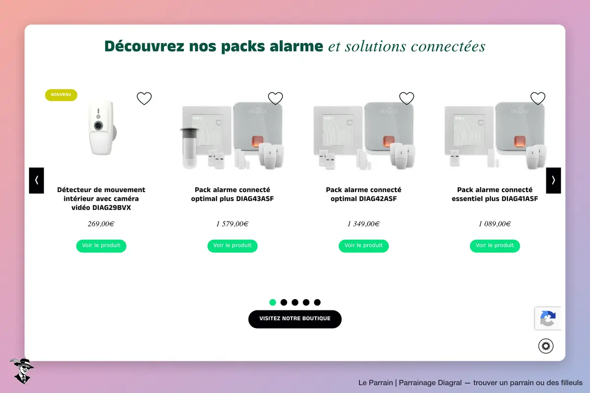 Capture d'écran de Diagral