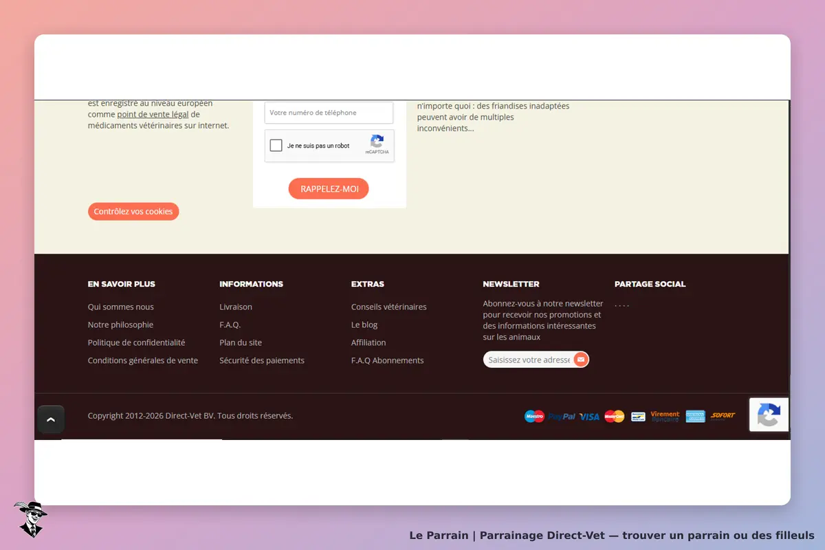 page officiel