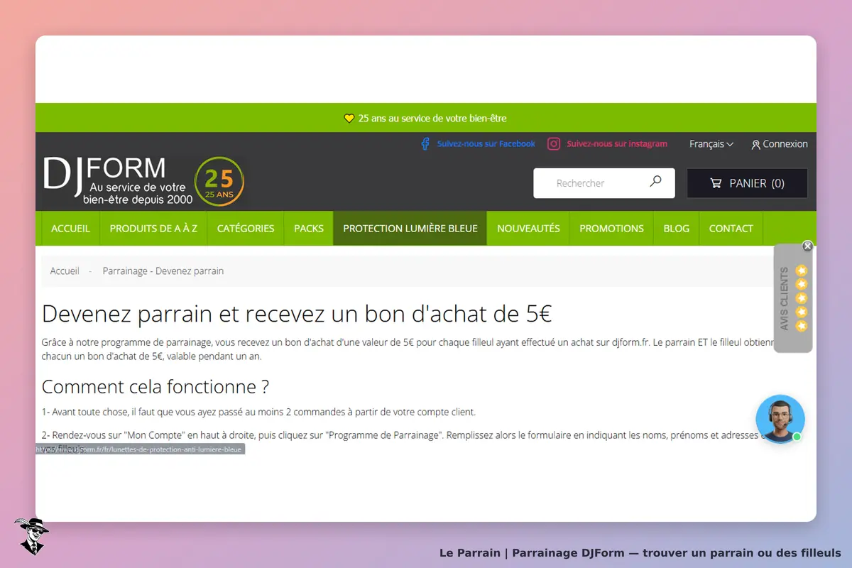 devener parrain