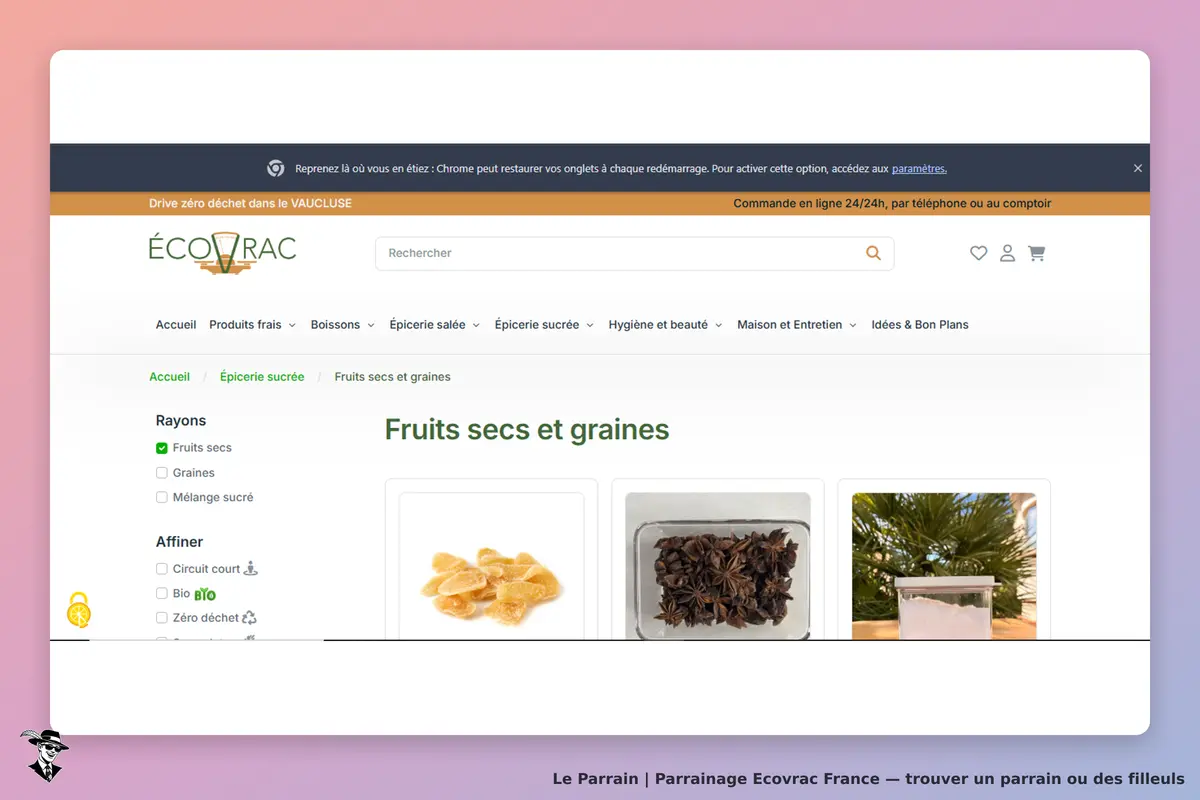 page oficiel